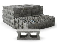 Bloques de concreto Gris