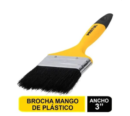 Brocha para pintar de marca Pretul.