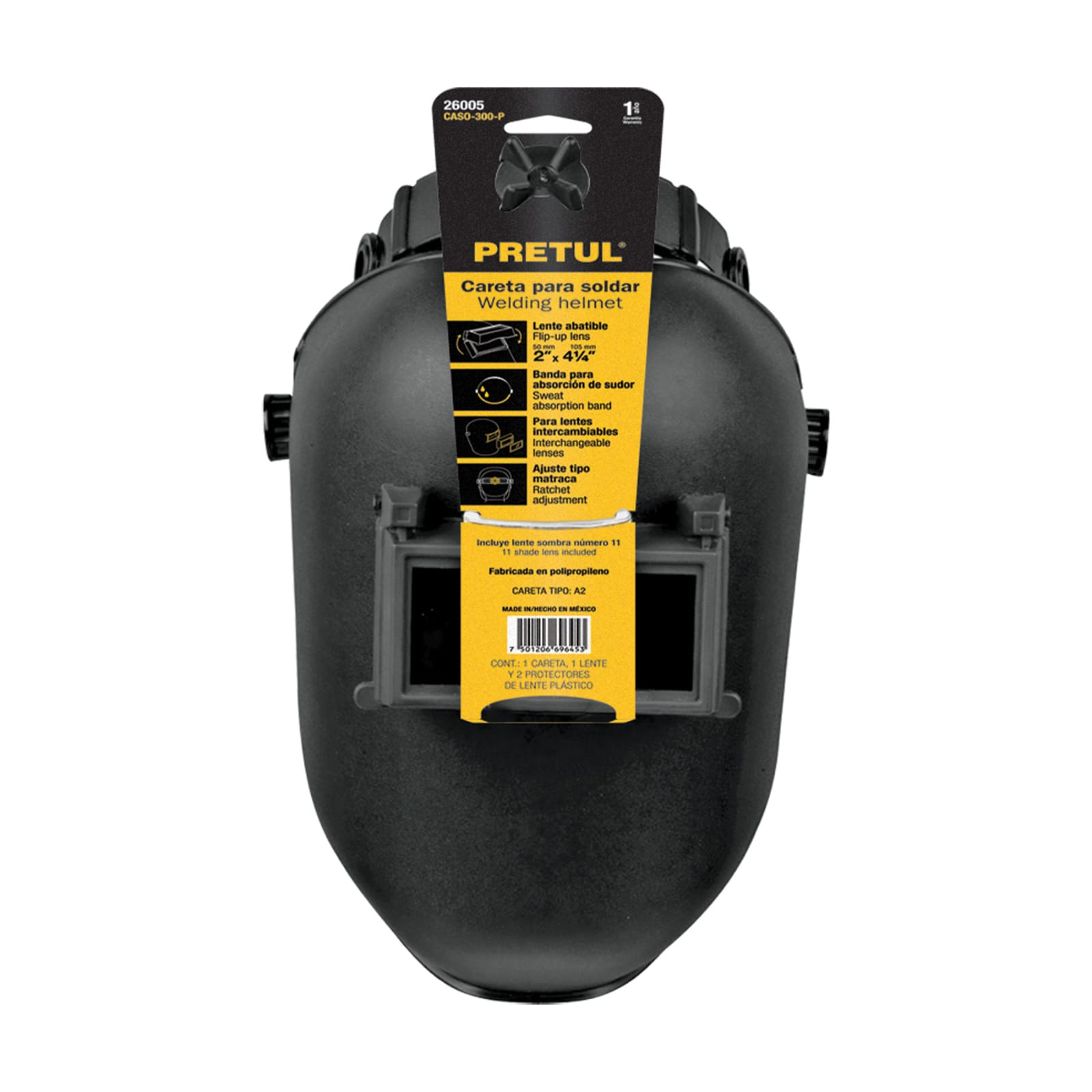 Casco para soldadura