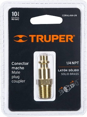 Conector rápido macho de la lacto solido
