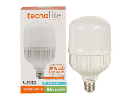 Foco LED Tecnolite de alta potencia 30W.
