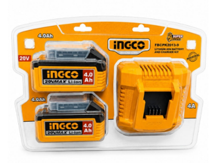 Kit de batería y cargador ingco 20v