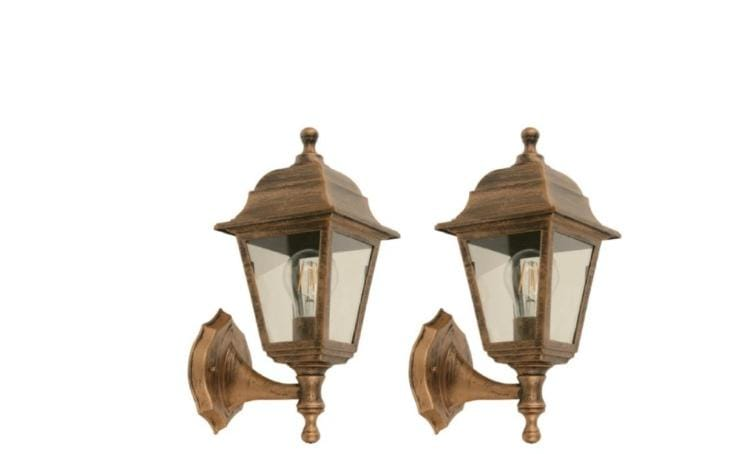 Lampara decorativas de pared exterior