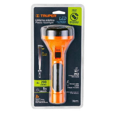 Linterna práctica led