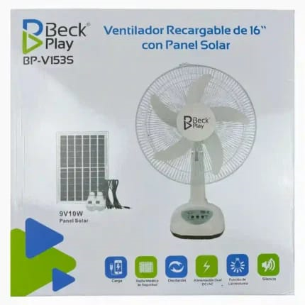 Ventilador Recargable